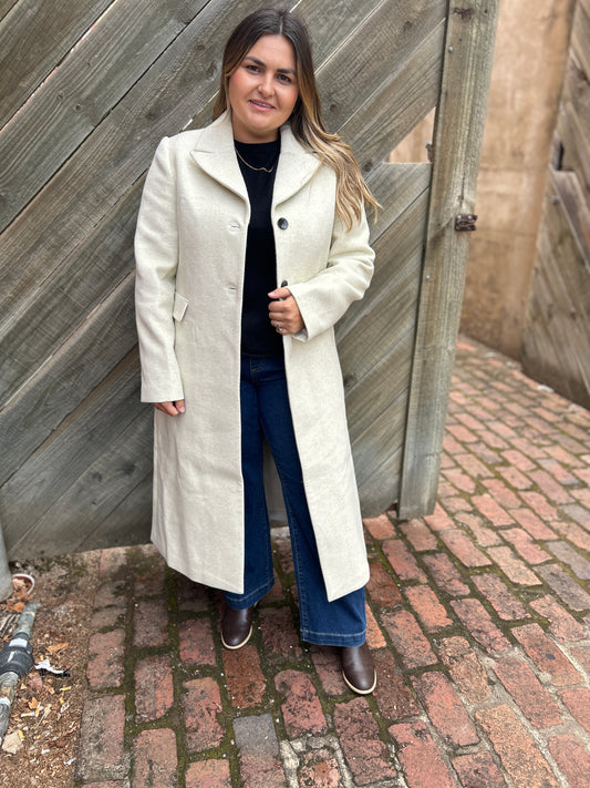 Long Line Woolen Blazer/Coat