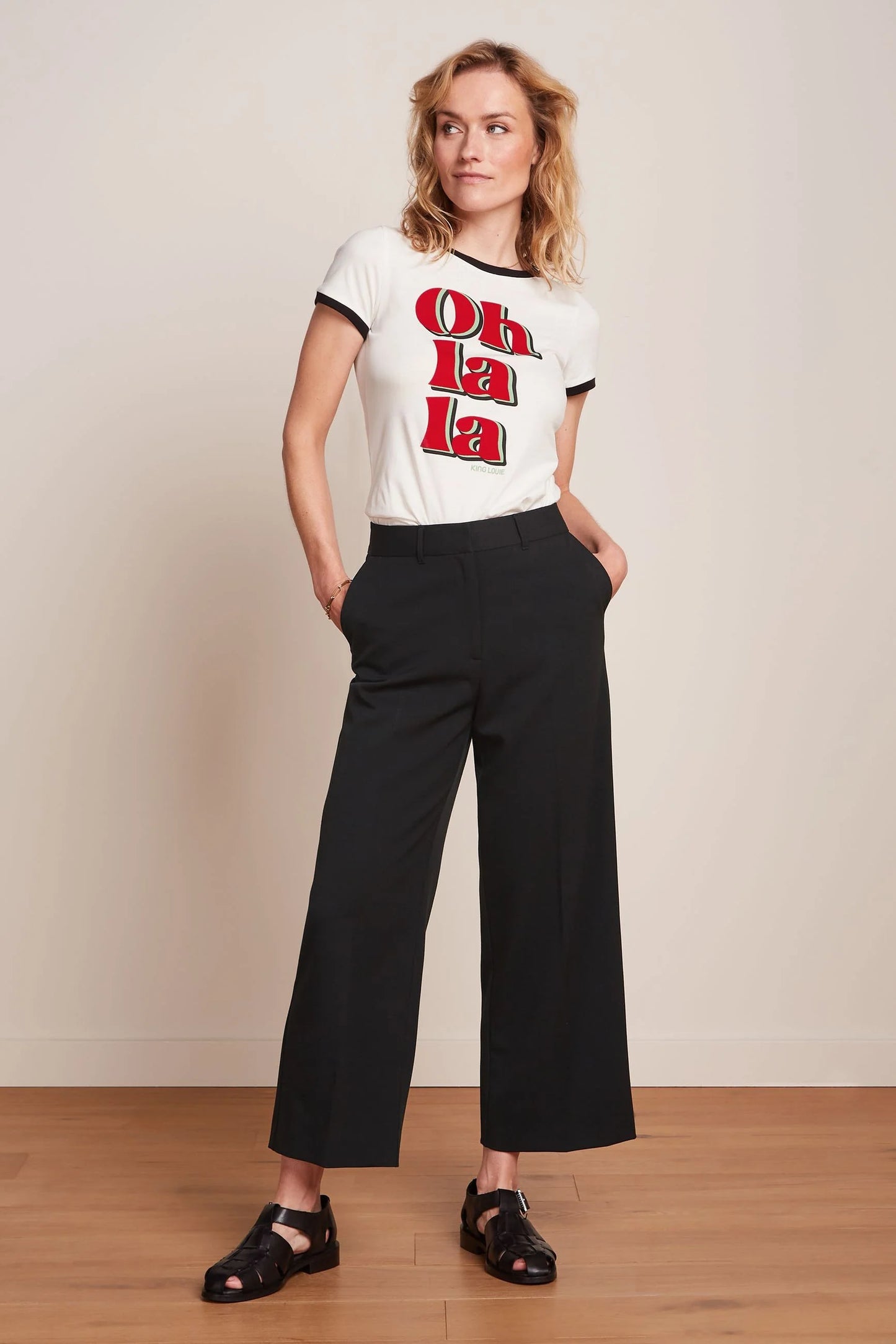Boxy Tee Placement Print