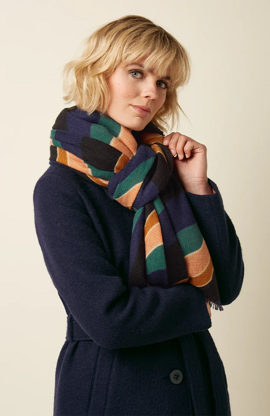 King Louie- Razzle Scarf - Evening Blue