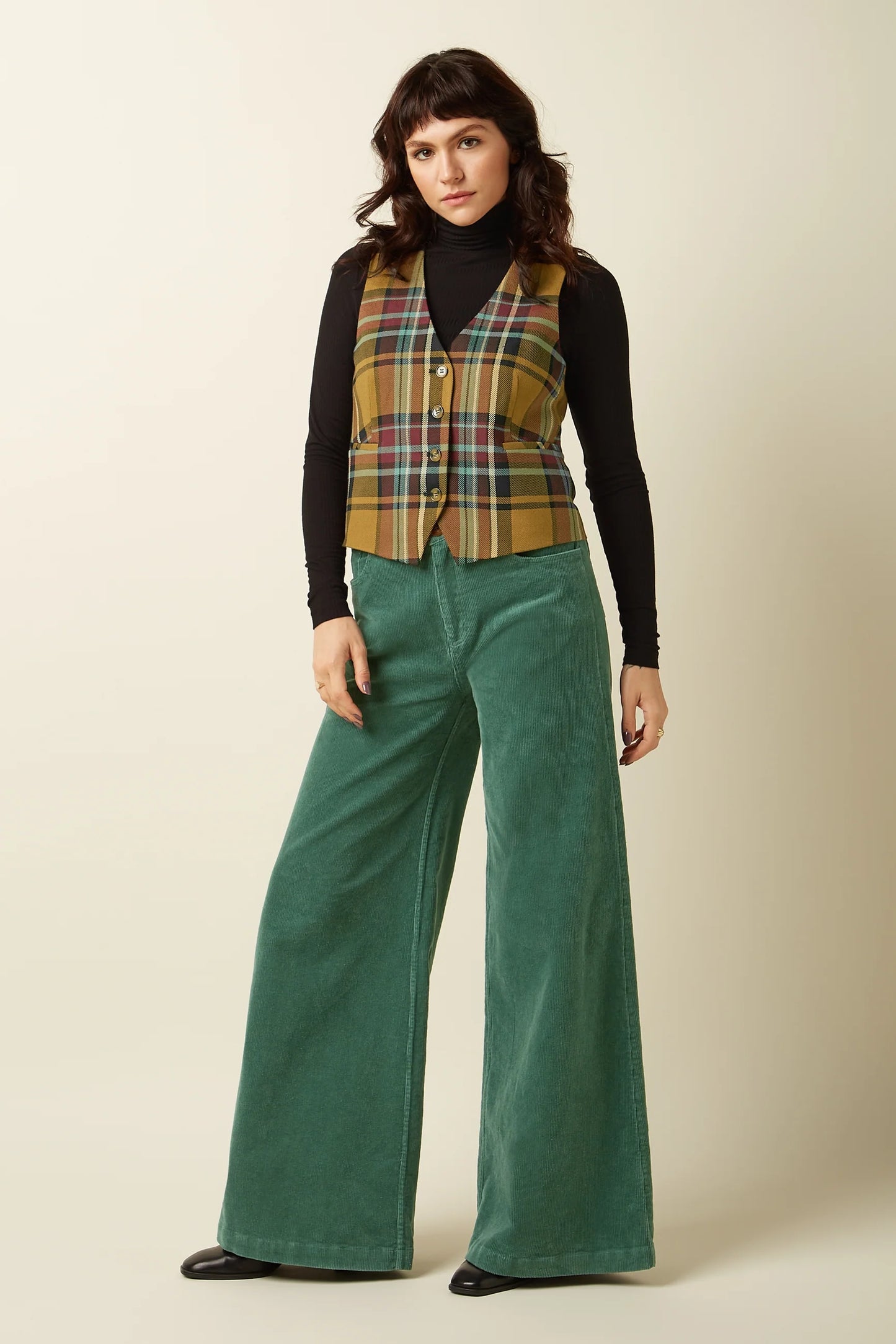 King Louie- Bianca Gilet- Caroll Check