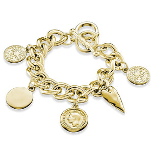 
            
                Load image into Gallery viewer, Allure Charm Bracelets - Gold
            
        
