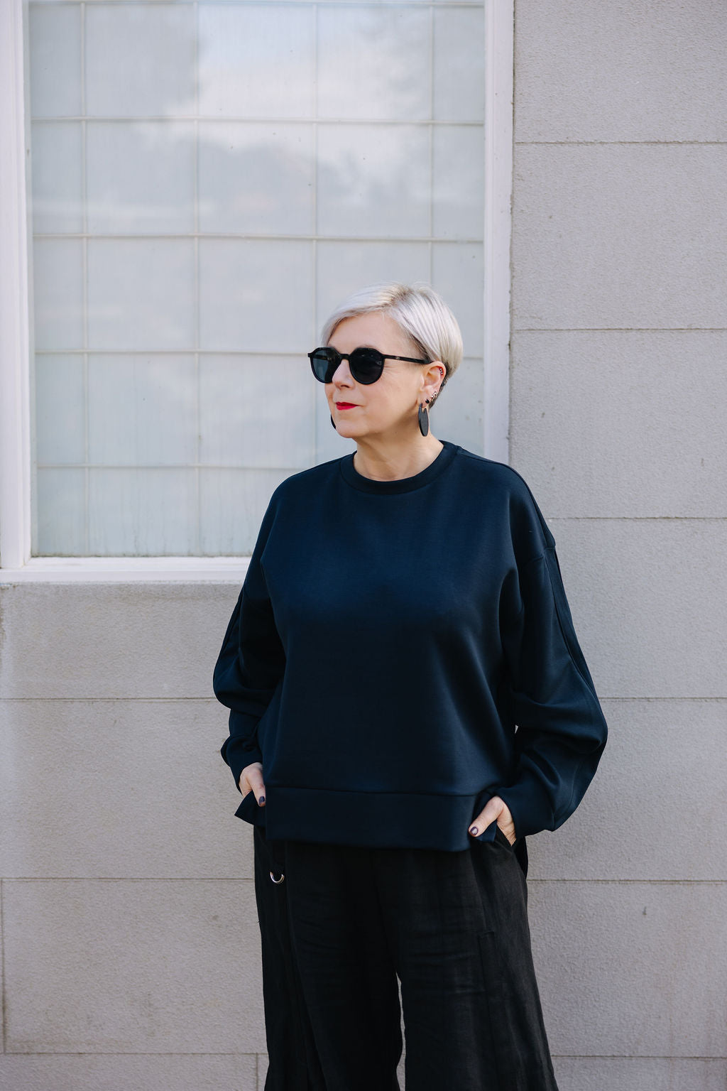 Cup Of Joe Elina Sweater - Navy