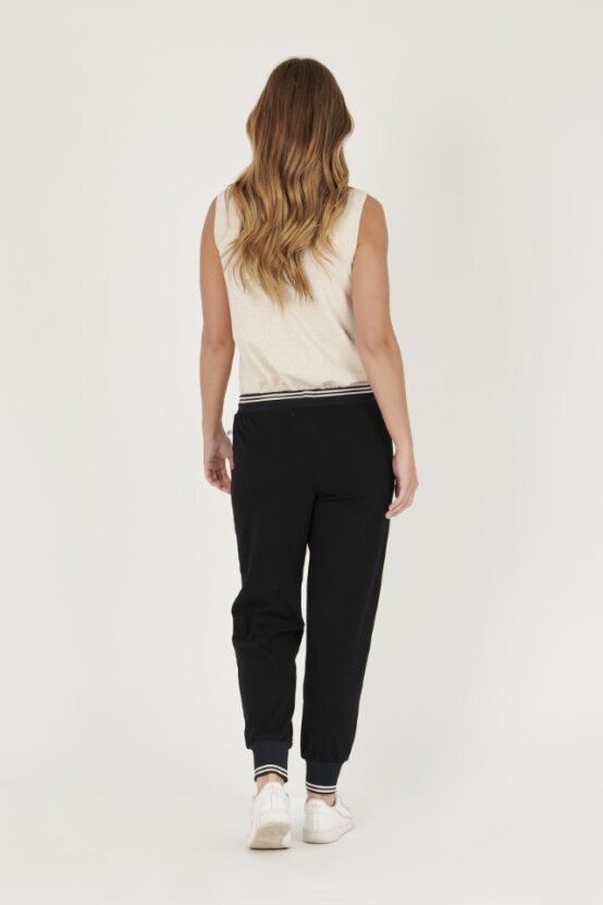 Seam Detail Pant - Black
