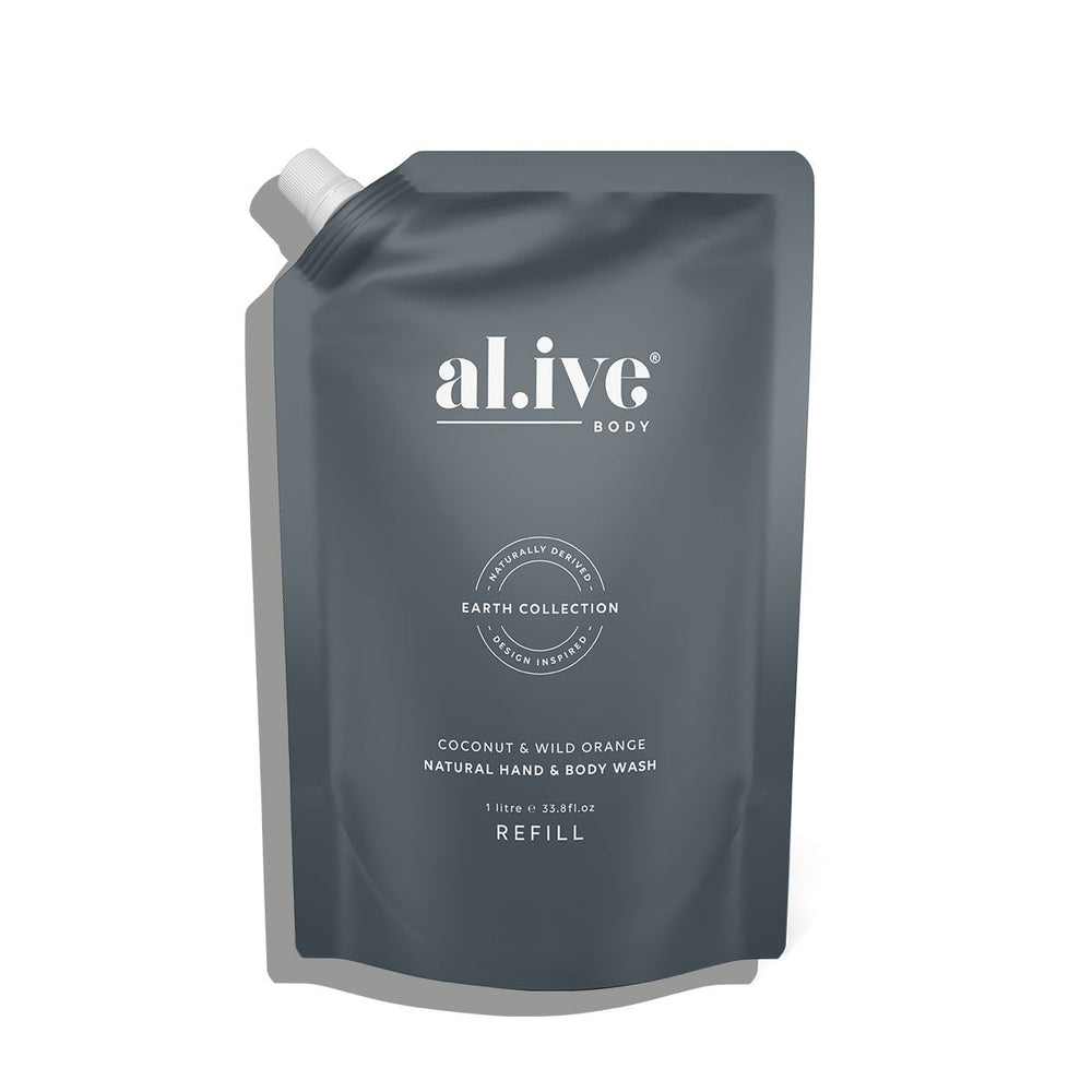 Al.ive Hand & Body Wash Refill - Coconut/Wild Orange