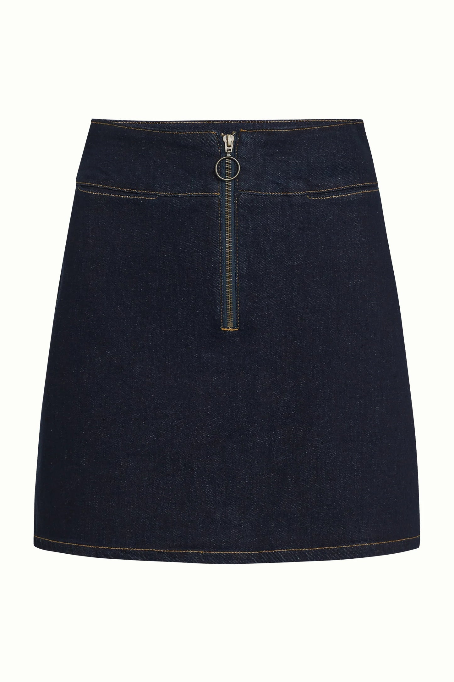 King Louie- Olivia Zip Skirt- Walker Denim