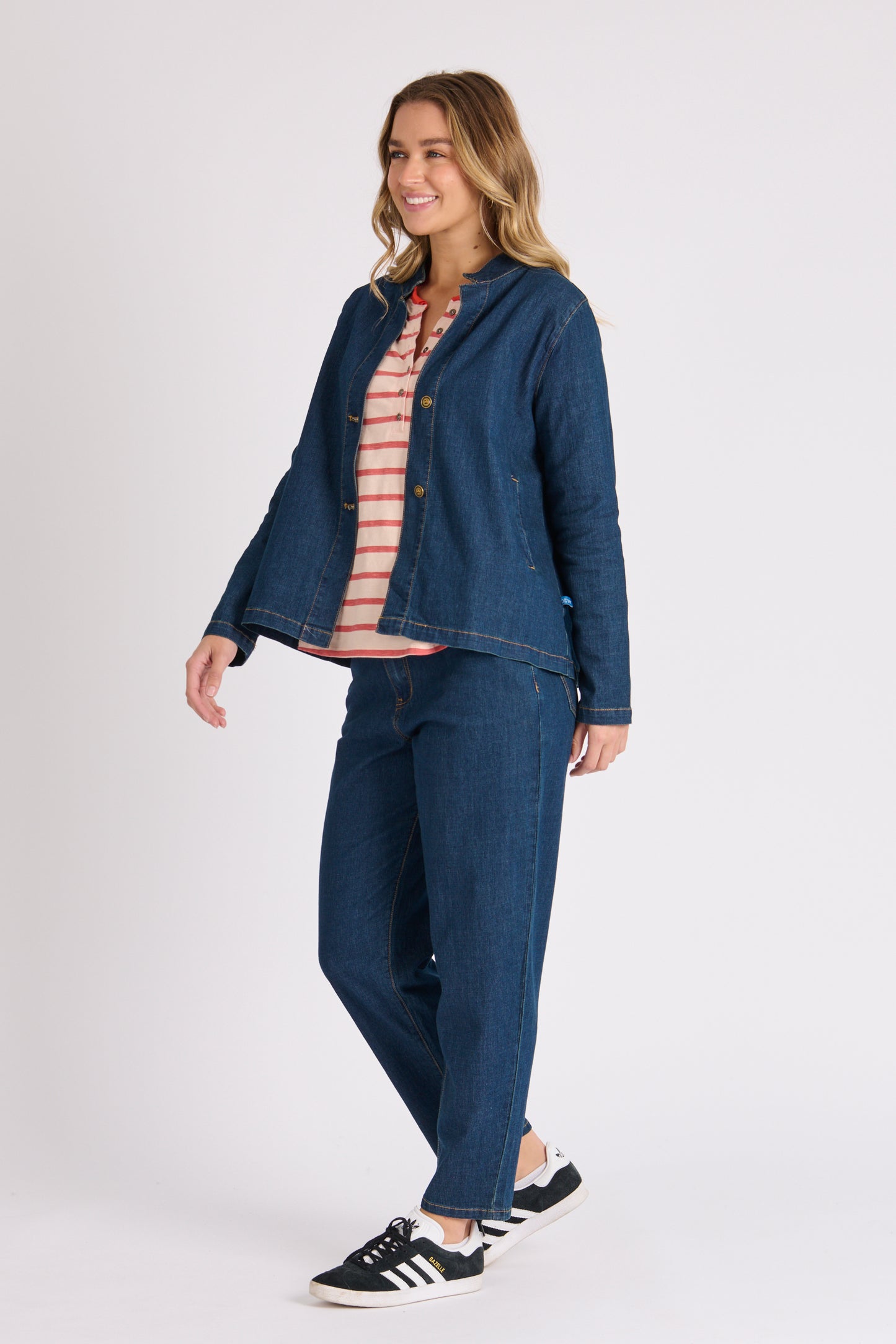Swing Jacket - Dark Denim