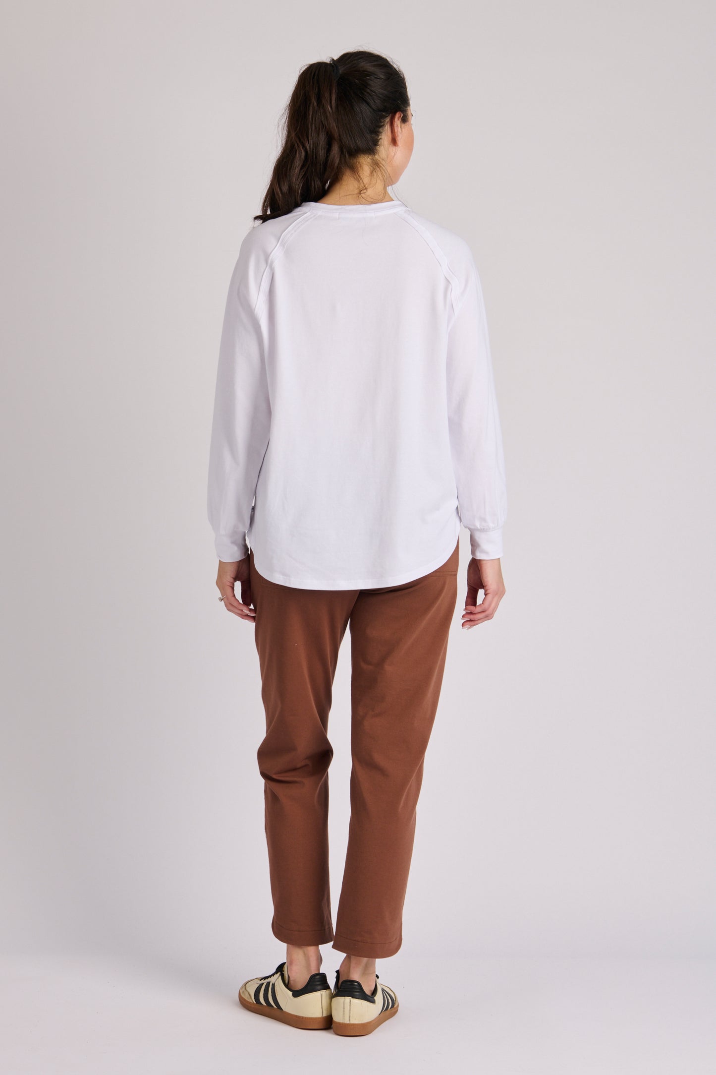 Collar Detail Top- White