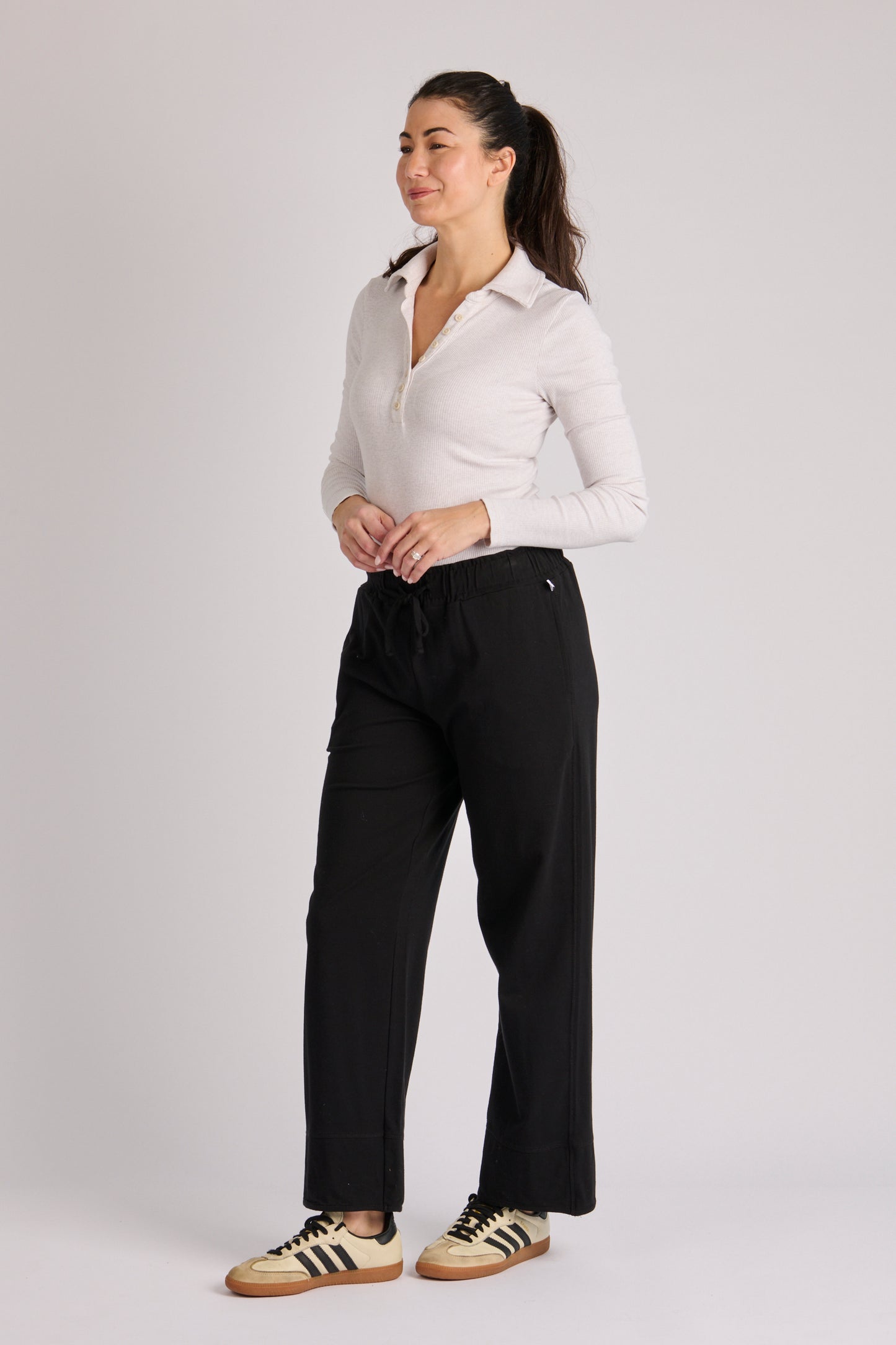 Cuff Pant- Black