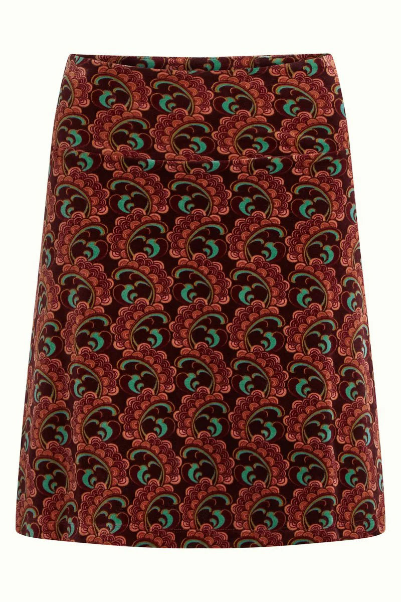 King Louie- Border Skirt Winkle- Porto Red