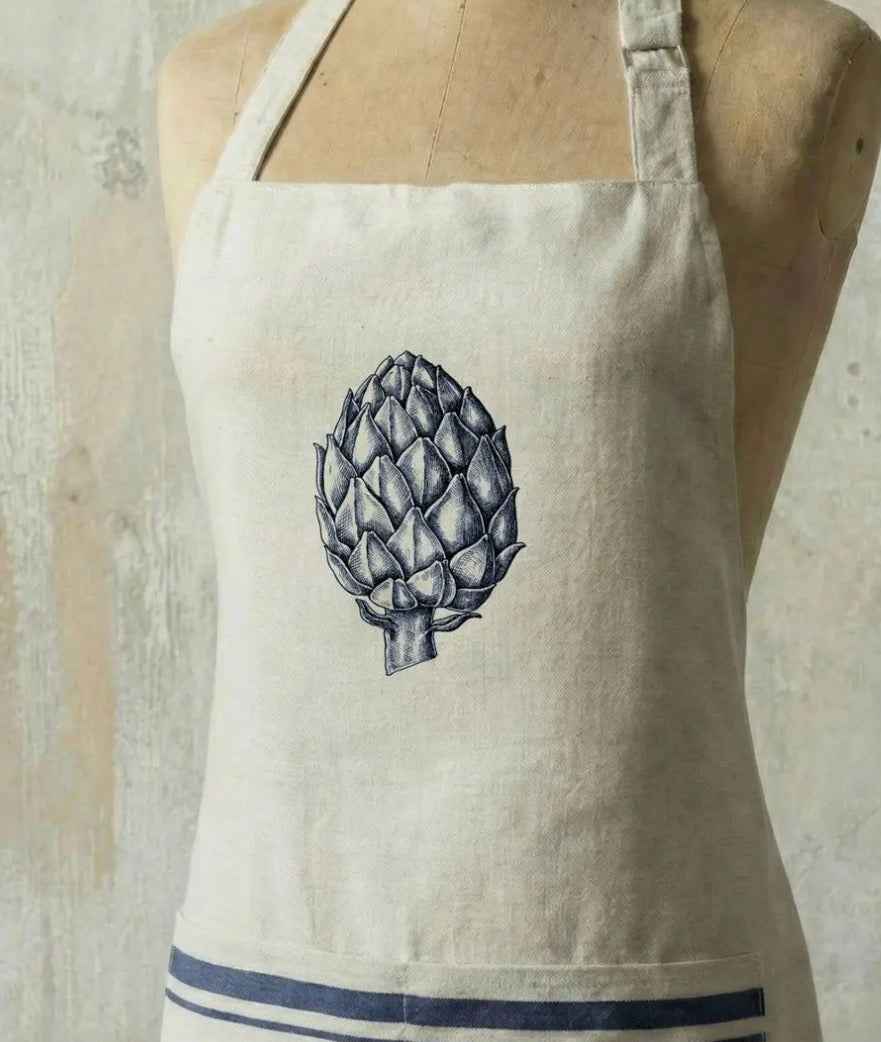 Grainsack Botanic Apron - Artichoke