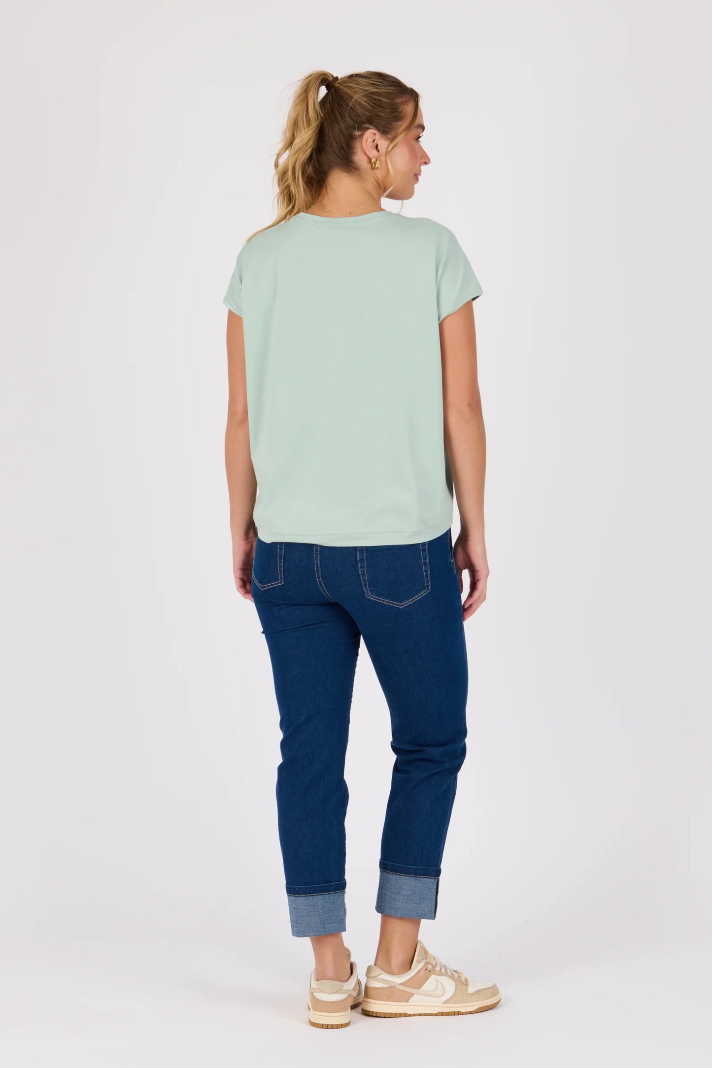 Shell Tee- Sea Green