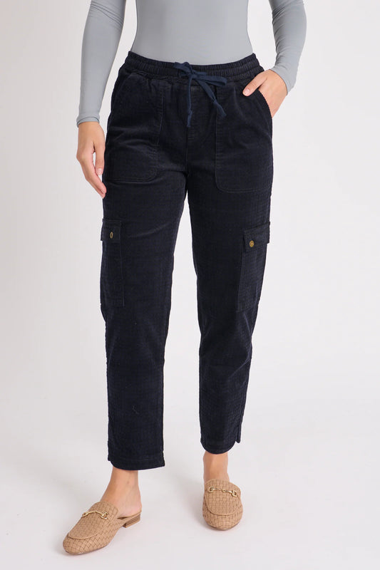 Cargo Jogger - Navy Check