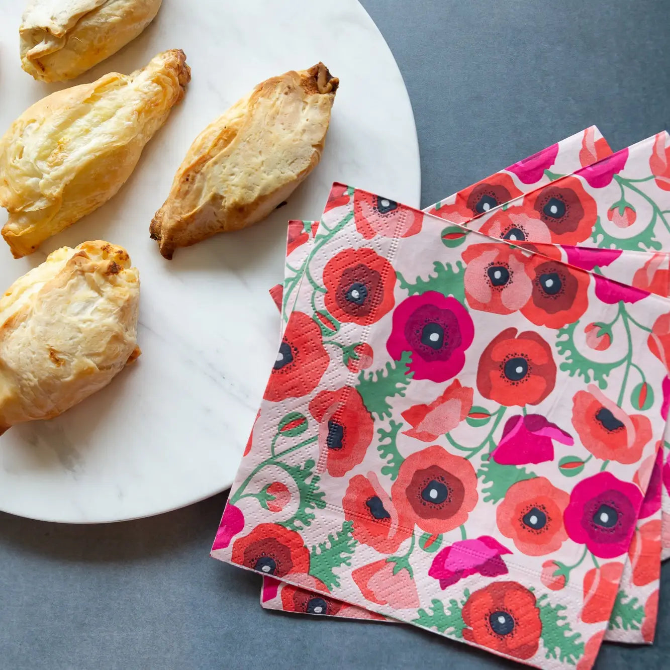 Paper Napkins - Poppy