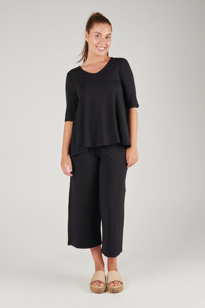 A-Line Top - Black