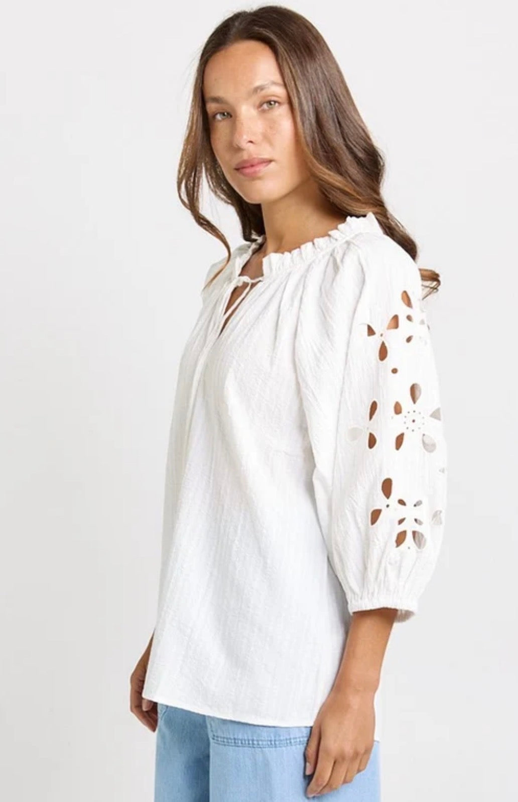 Daisy Broderie Blouse