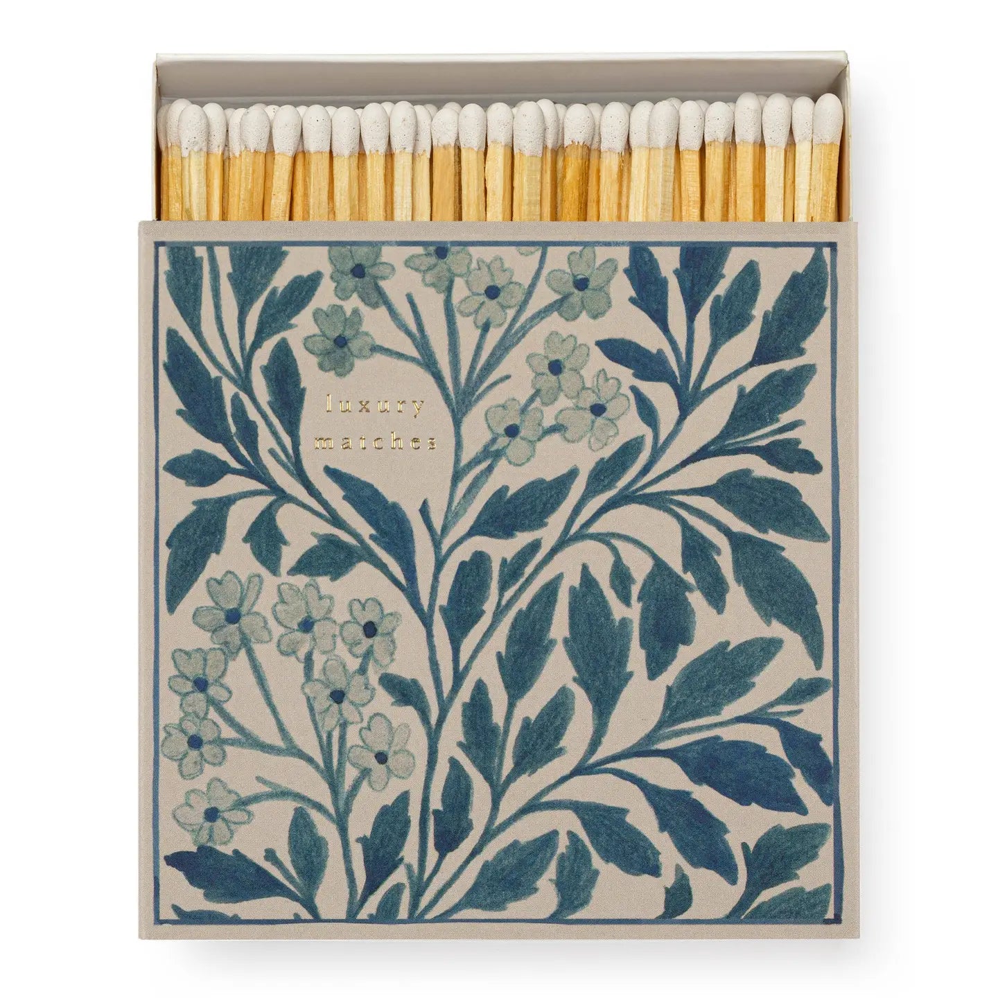 Safety Matches - Blue Floral
