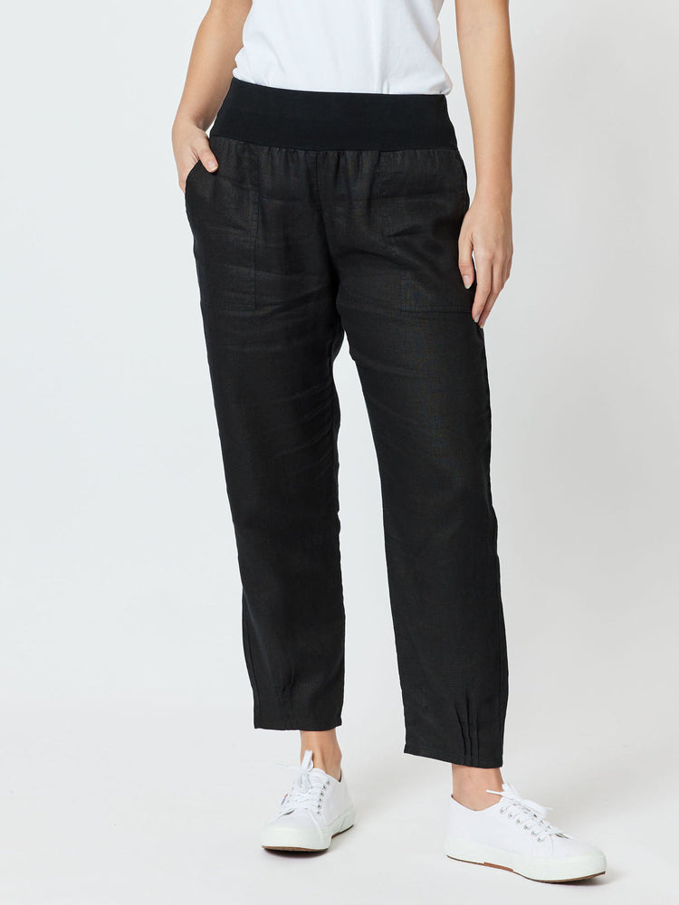 Jersey Waist Pant - Black