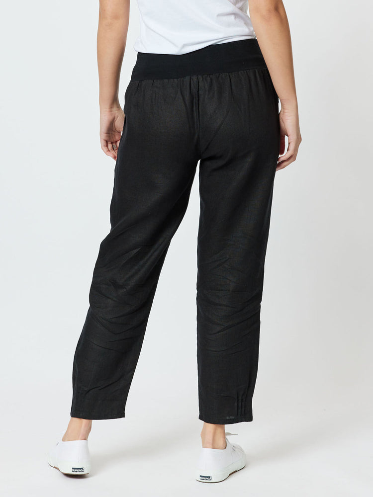 Jersey Waist Pant - Black