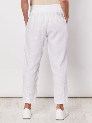 
            
                Load image into Gallery viewer, Jersey Waist Pant - White
            
        
