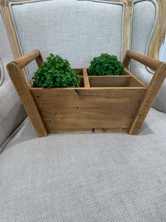 Trug x 4 Squares / Timber