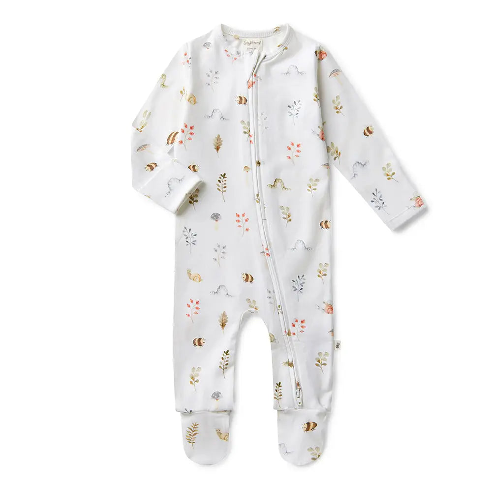 Garden Friends Organic Sleepsuit