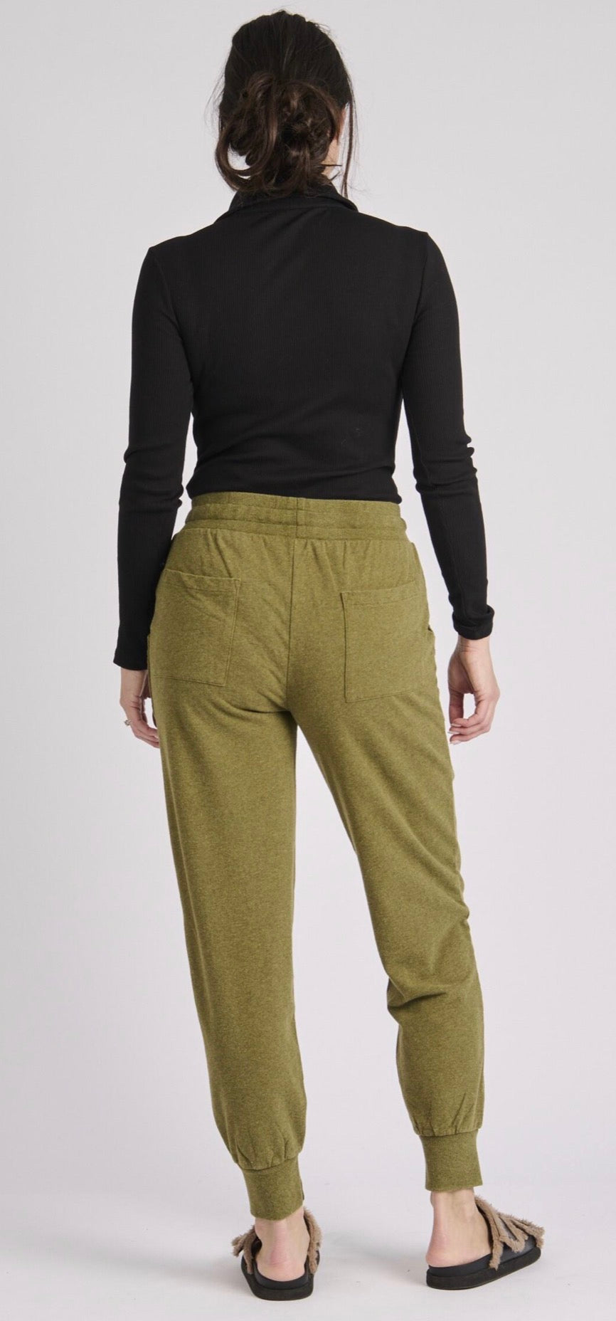 Pocket Detail Pant - Chartreuse