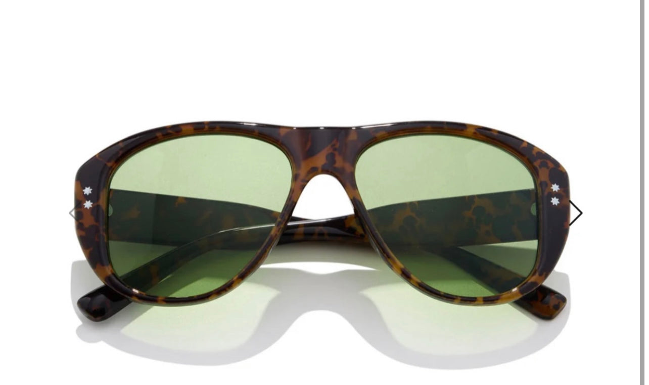 Szade Austin Sunglasses- Maple Tortoiseshell - Lawn