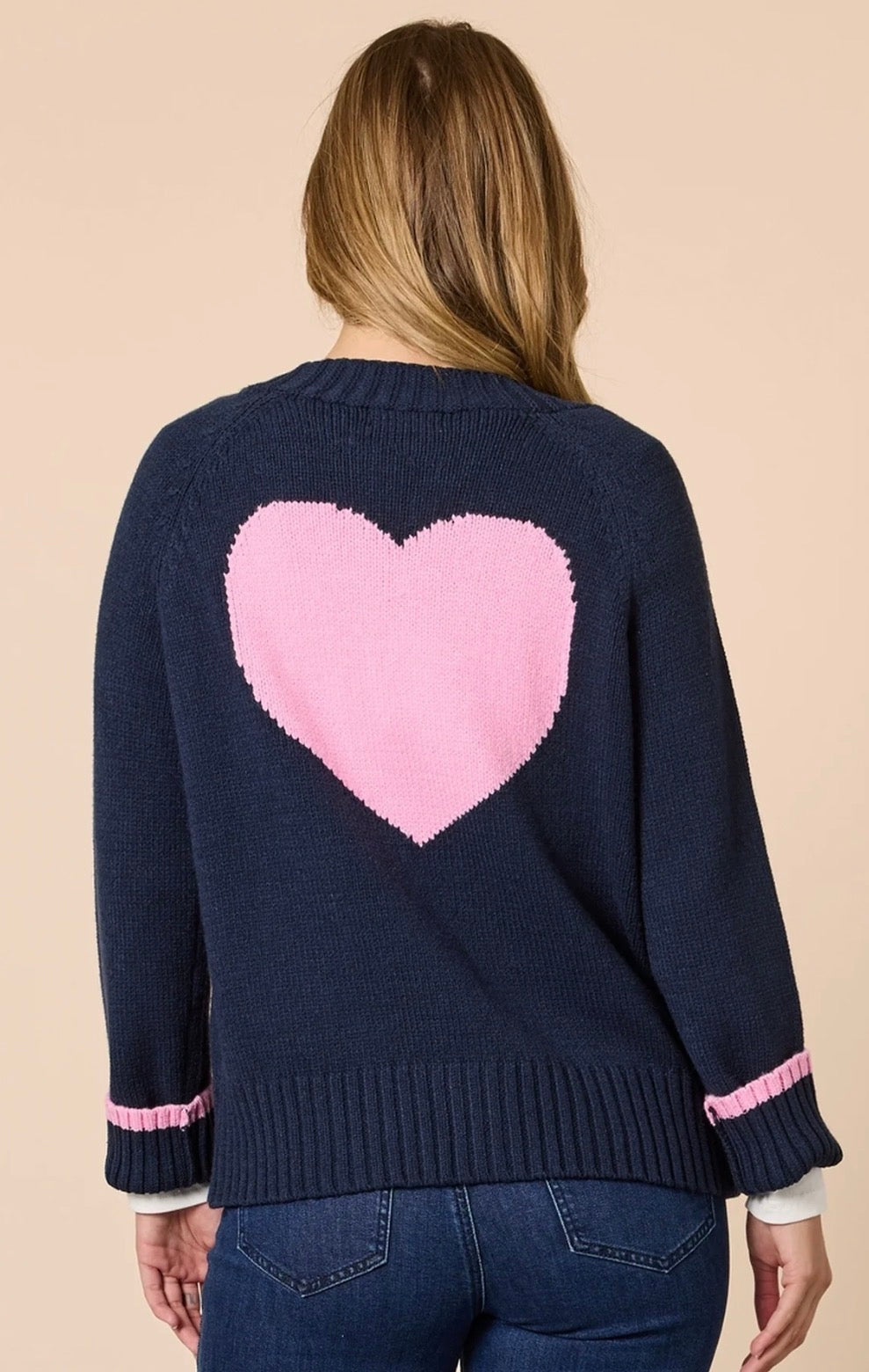 Back To Love Cardi- Navy