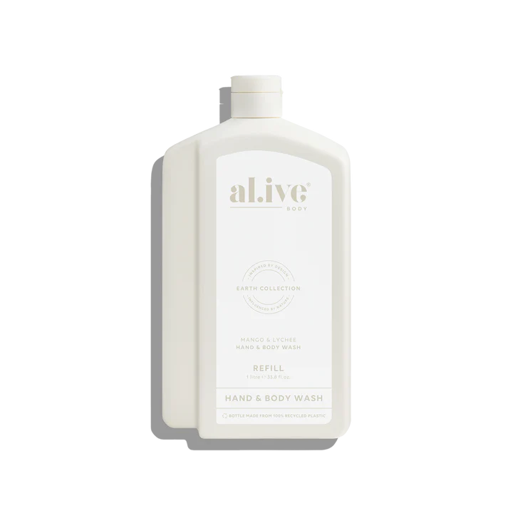 Alive Body Mango & Lychee Wash Refill