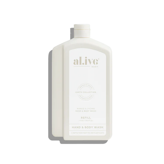Alive Body Mango & Lychee Wash Refill