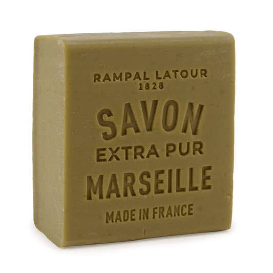 Rampal Latour Savon de Marseille Traditional 150 gram Square Soap – Green with 72% Olive Oil