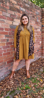 Waist Detail Dress - Deep Olive