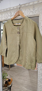 Panel Jacket - Washed Khaki