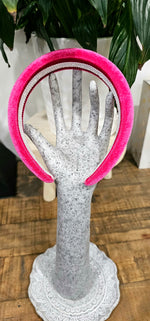 Padded Headband - Hot Pink