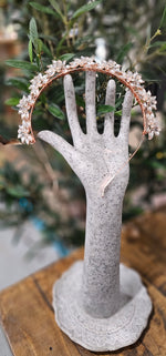 Snowflake Jewelled  Headband - Rose Gold