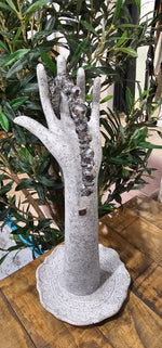 Silver Beaded Headband