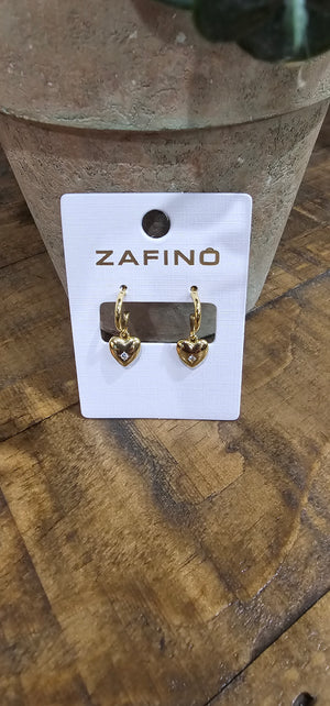 Zafino Boston Hoop Earring - Gold