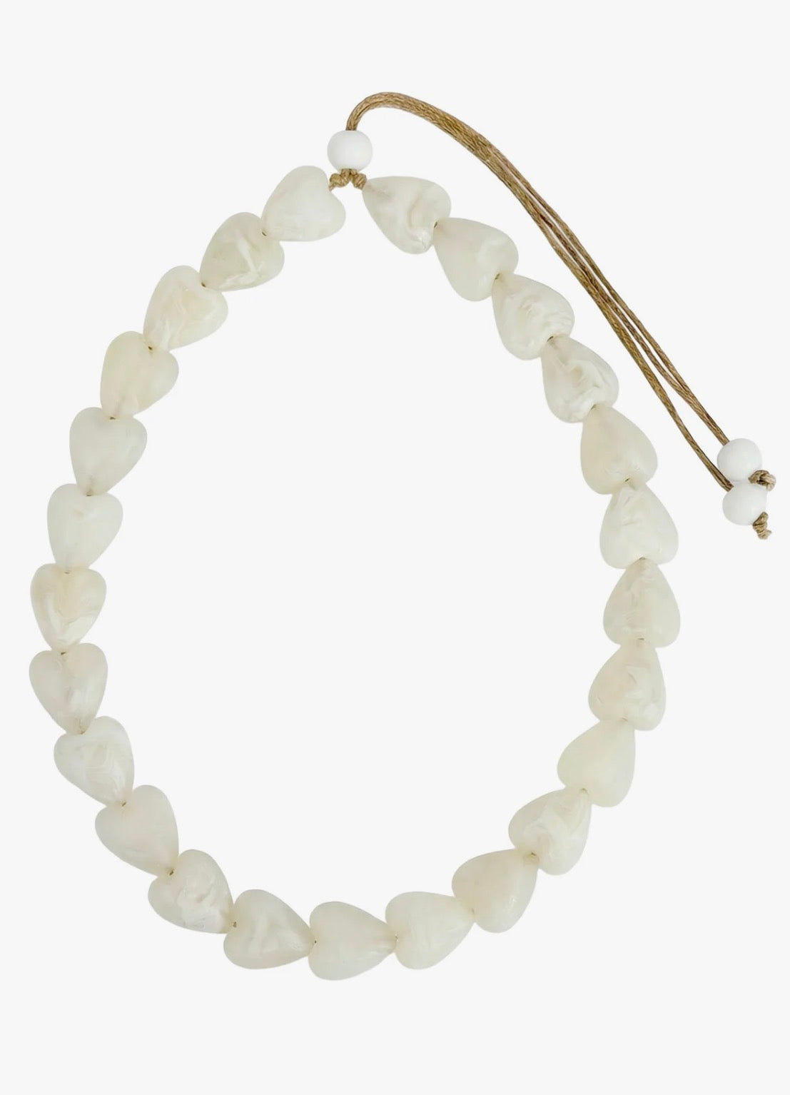 Mykonos Necklace - White