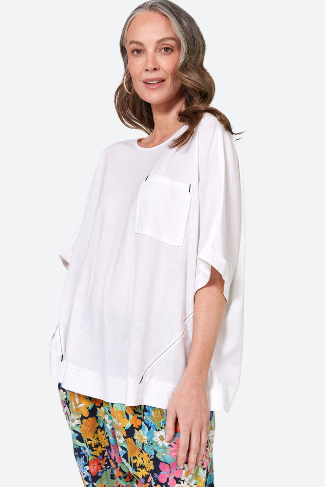 Verve Relax Top - Blanc
