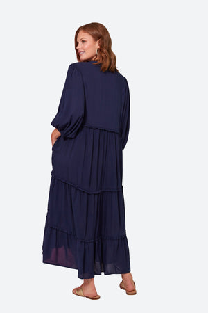 
            
                Load image into Gallery viewer, Esprit Tiered Dress - Sapphire
            
        