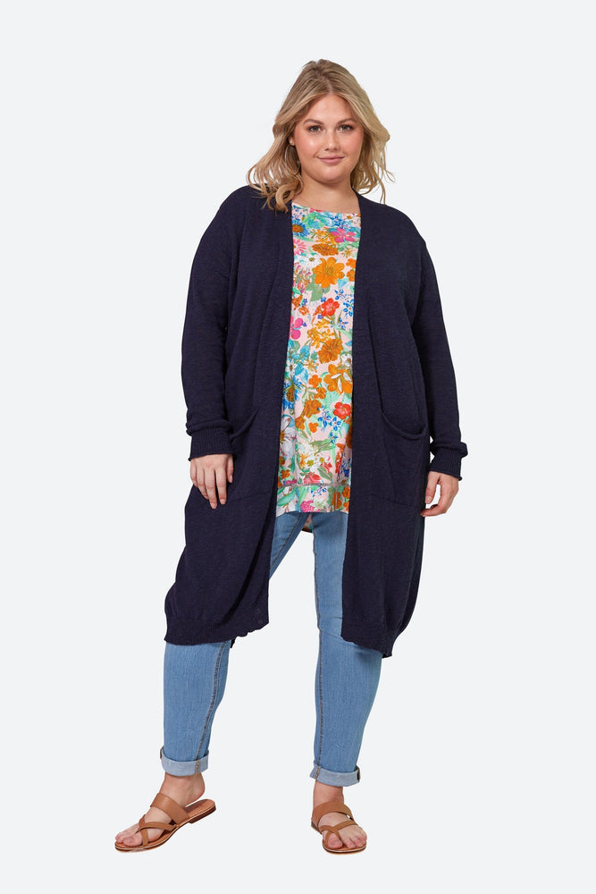 Jovial Cardigan - Sapphire