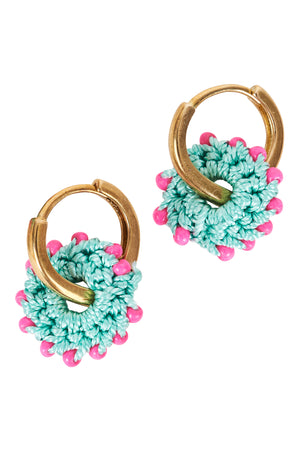 
            
                Load image into Gallery viewer, Ethos Earring - Aqua/Candy
            
        