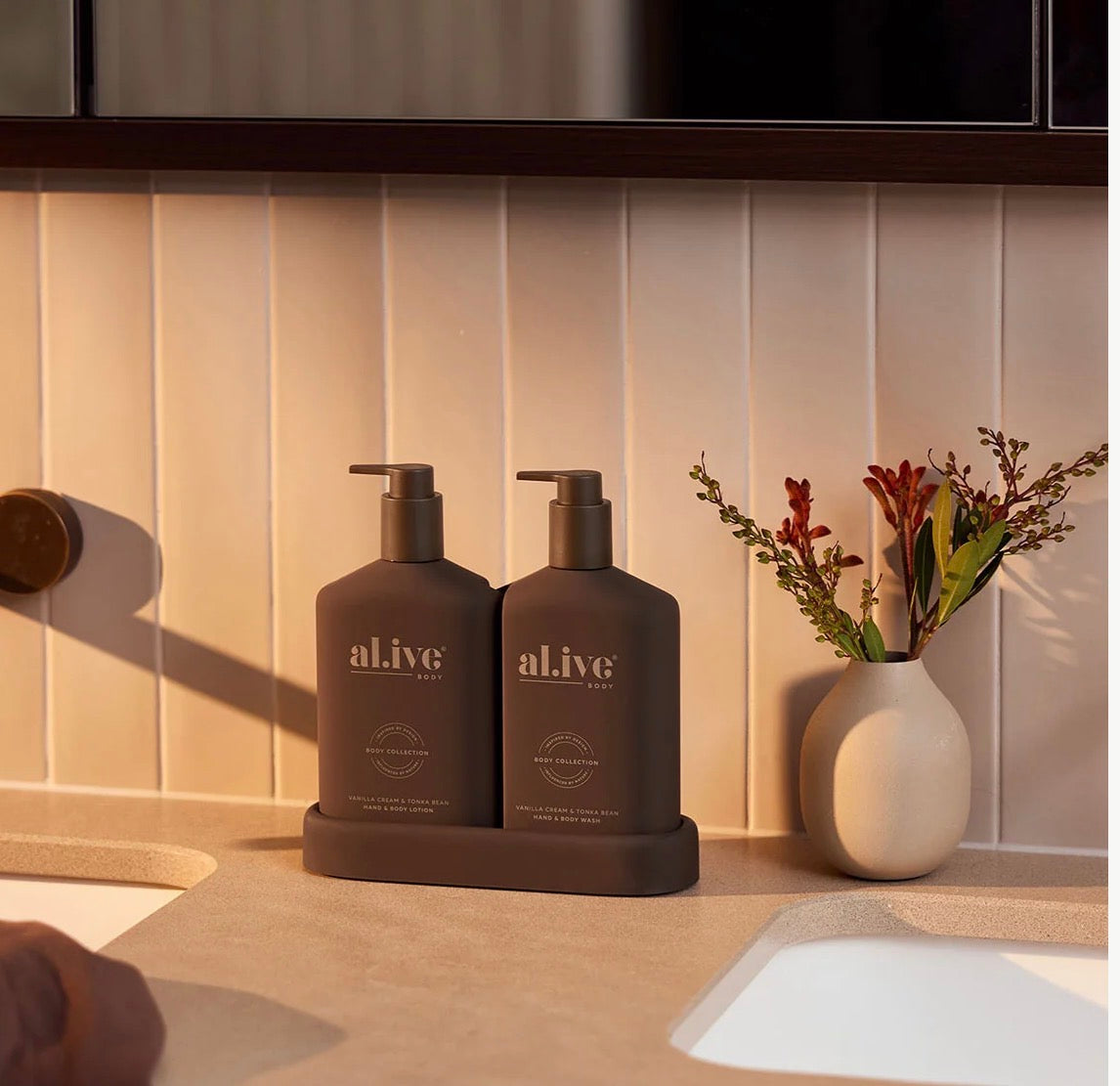 Al.ive Body Christmas Duo - Vanilla Cream & Tonka Bean