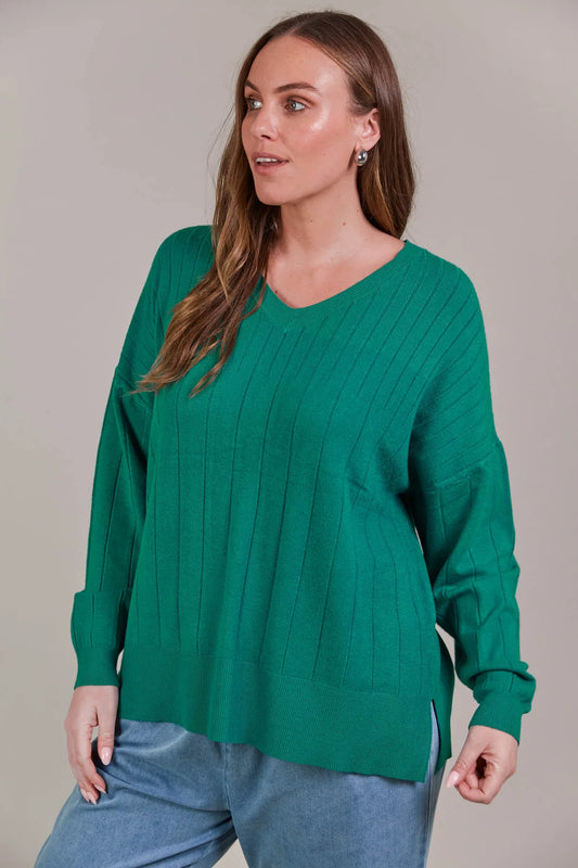 Palmer Relaxed Knit Teal- One Size