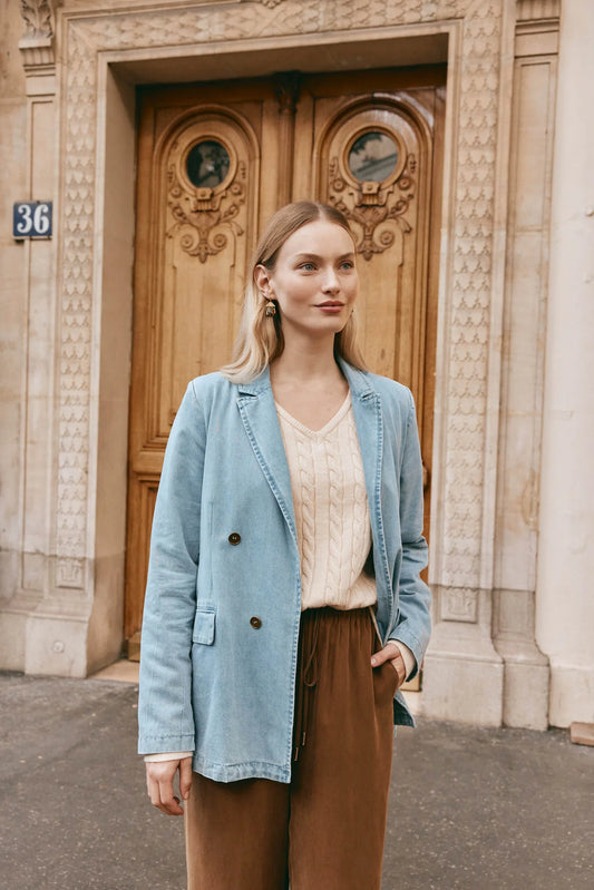 Pepi Blazer - Denim
