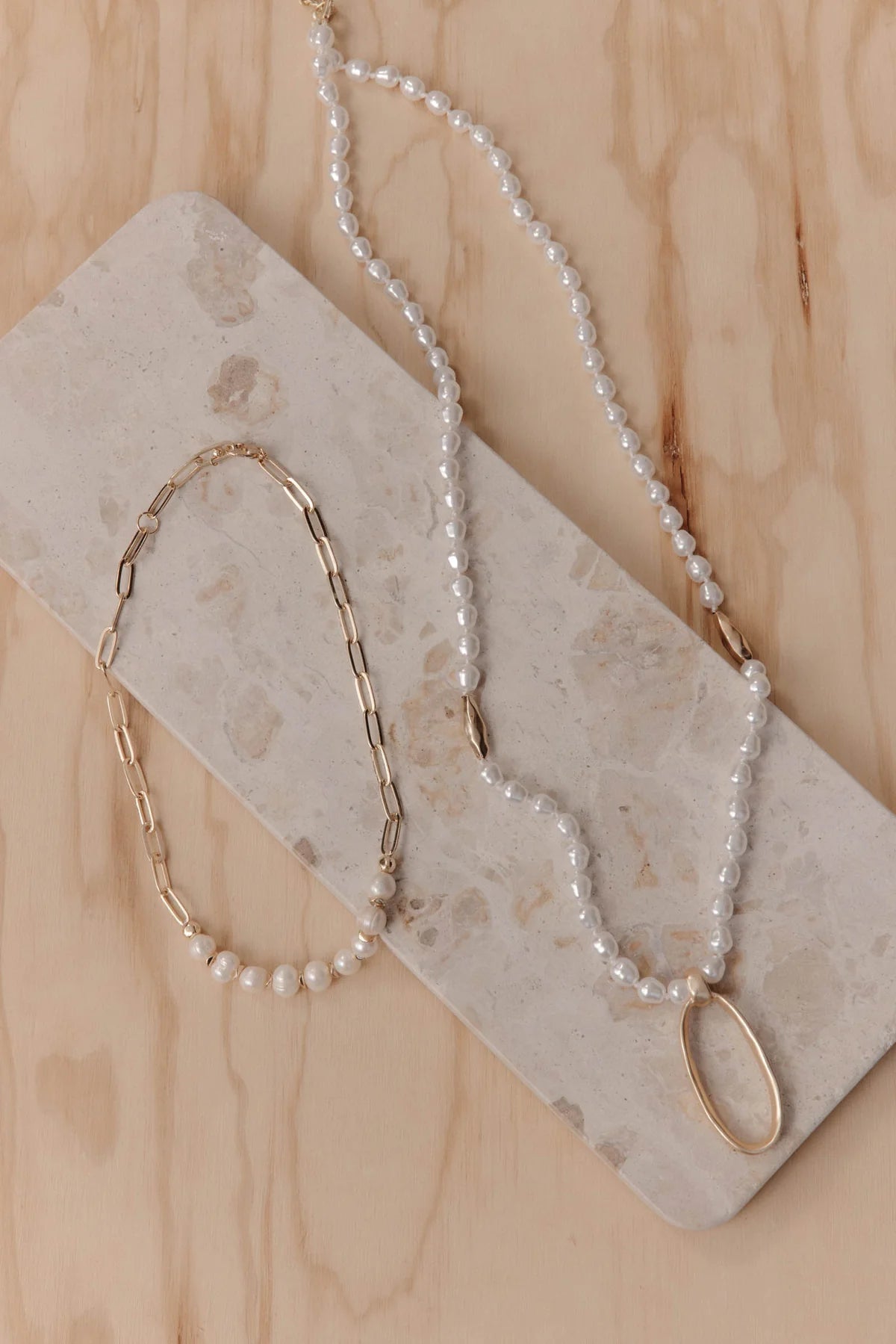 Laax Necklace- Gold