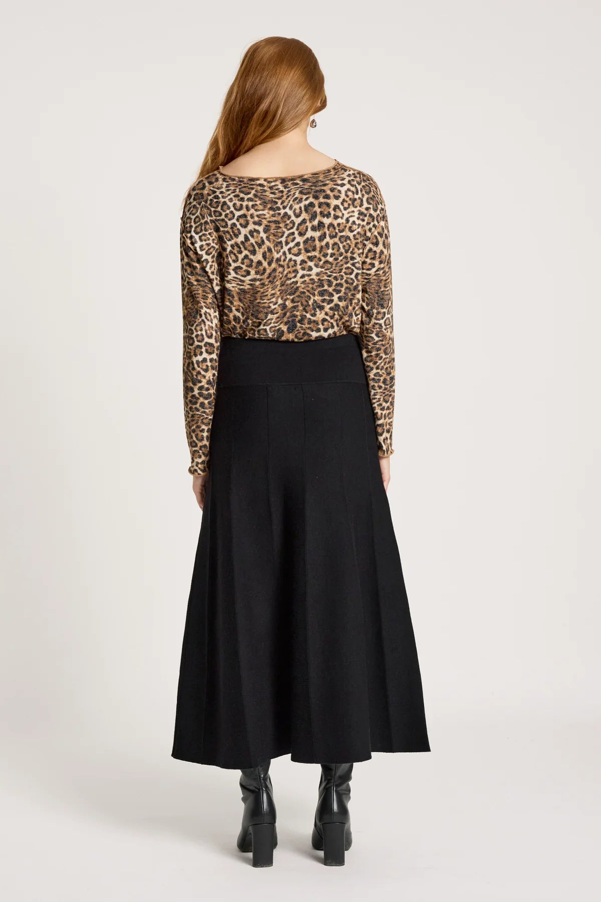 Zala Knit Skirt- Black