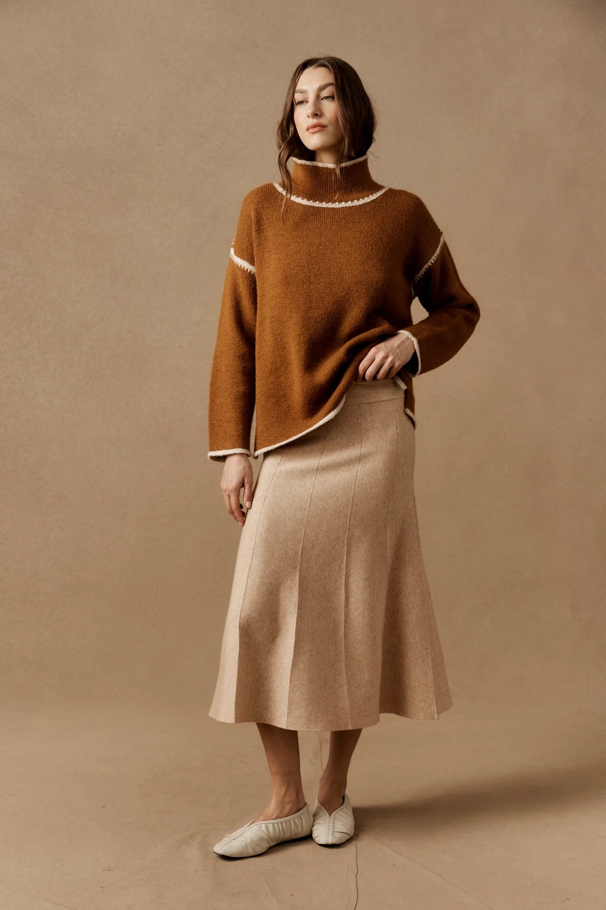 Orin Jumper - Caramel/Dune