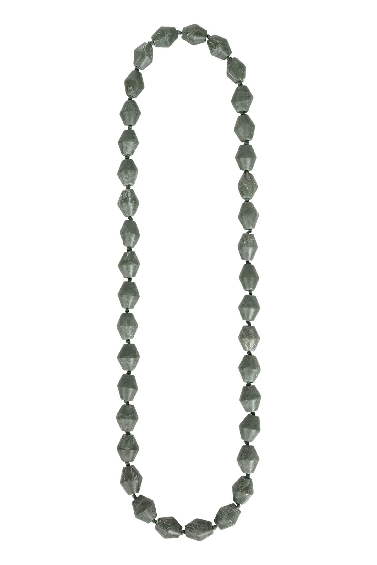 Maasai Long Necklace - Pampas