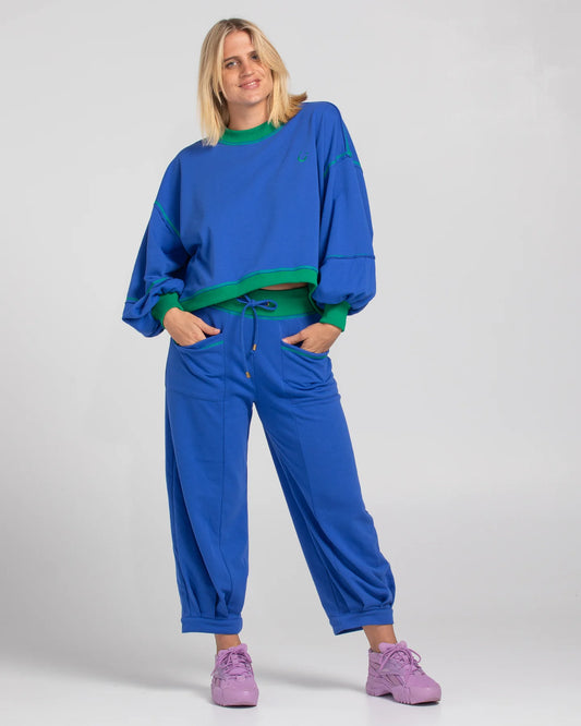 Guru Trackies- Cobalt